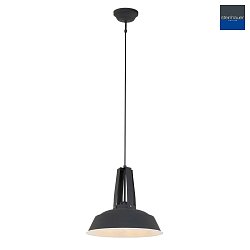 Mexlite Pendant luminaire EDEN, 1 flame, 42cm, black