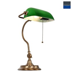 Mexlite Table lamp BELANA, 1 flame, bronze