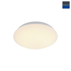 Outdoor LED Deckenleuchte GALAXY, IP44, bombiert, schaltbar, wei / Abdeckung matt,  26cm, 12W 3000K 960lm