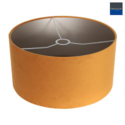 Abat-jour KAPPEN -  40CM plat, cylindrique, or mat, couleur sable