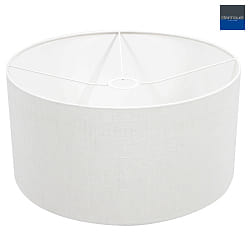 shade KAPPEN -  40CM flat, cylindrical, white