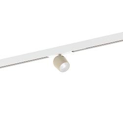 LED Schienenstrahler DOMY ON STREX 1.0, 48V, 6W, IP20, nicht dimmbar, 3000K, 575lm, wei�/seidengrau