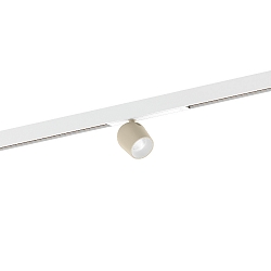 LED Schienenstrahler DOMY ON STREX 1.0, 48V, 6W, IP20, DALI dimmbar, 2700K, 560lm, wei�/seidengrau