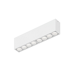 LED Deckenaufbauleuchte LINOO SURFACE 8.0, rechteckig, 8-flammig, 19W, 2700/3000K, 800lm, IP20, wei�