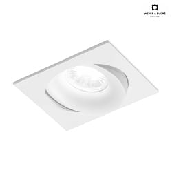 LED Recessed spot RON 1.0, IP20, 300/500mA, 7/10W 3000K, CRi >90, white