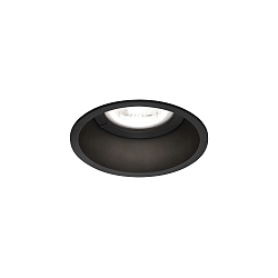 Downlight DEEP 1.0 avec ressorts  lames GU10 IP20, noir  gradable