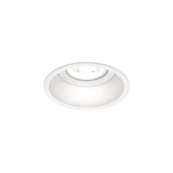 Downlight DEEP 1.0 avec ressorts  lames GU10 IP20, blanche gradable