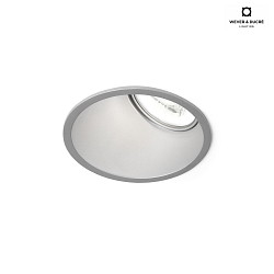 Recessed spot DEEP ASYM ADJUST 1.0 PAR16, GU10 max. 12W, silver