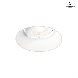 Recessed spot DEEP ADJUST TRIMLESS 1.0 PAR16, GU10 max. 12W, white