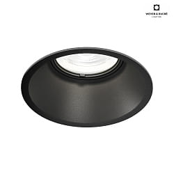 LED Einbaustrahler DEEP ADJUST FORT 1.0, IP20, 700mA, 36V, 25W 4000K, CRi >90, schwarz