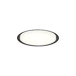 recessed luminaire CITY IP44 CEILING REC 1.6 IP44, black matt dimmable 12,4W 960lm 3000K CRI 90-100