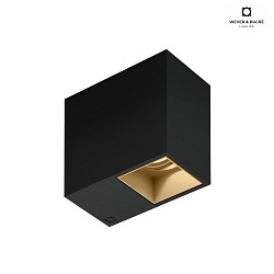 ceiling luminaire PLANO 1.0 - LED 1 flame, cardanic swivelling IP20, black matt dimmable