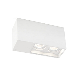 Luminaire de plafond PLANO CEILING SURF 2.0 PAR16 GU10 IP20, blanc mat 