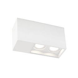 Luminaire de plafond PLANO CEILING SURF 2.0  2 flammes, Dim-To-Warm IP20, blanc mat gradable