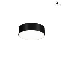 LED Wand-/Deckenleuchte ROBY 1.6, IP44, 13W 2700K,  16.5cm, dimmbar, schwarz