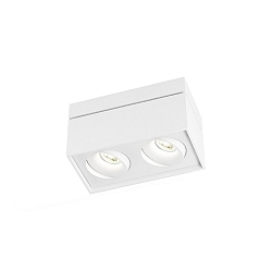 Deckenleuchte SIRR0 2.0 PAR16, 2x GU10 max. 12W, dreh- und schwenkbar, Wei