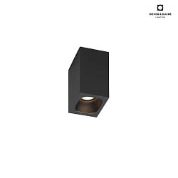 Downlight PIRRO 1.0 1-Lampadina IP20, nero dimmerabile