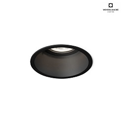 Recessed spot DEEPER 1.0 MR16, 12V, GU5.3, QR-CBC51 max. 12W, black