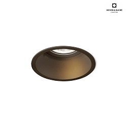 Recessed spot DEEPER 1.0 MR16, IP20, 12V, GU5.3, QR-CBC51 max. 12W, bronze