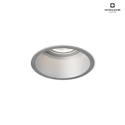 Recessed spot DEEPER 1.0 MR16, 12V, GU5.3, QR-CBC51 max. 12W, silver