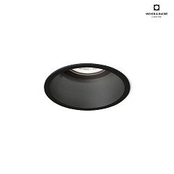 Recessed spot DEEPER IP44 1.0 MR16, IP20, 12V, GU5.3, QR-CBC51 max. 12W, black