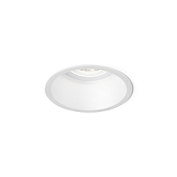 Downlight DEEPER IP44 1.0 rotondo, indietro GU10 IP44, Bianco dimmerabile