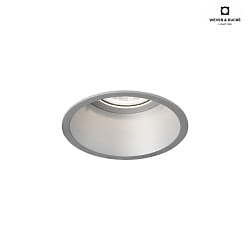 LED Einbaustrahler DEEPER 1.0, 350/500mA, 7/10W 2700K, CRi >90, silber