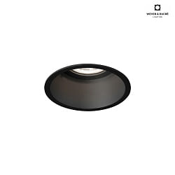 LED Einbaustrahler DEEPER IP44 1.0, 350/500mA, 7/10W 3000K, CRi >90, dimmbar, schwarz