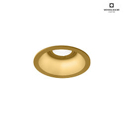 LED Einbaustrahler DEEP PETIT 1.0, 350mA, 15V, 6W 1800-2850K, CRi >95, gold