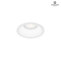 LED Einbaustrahler DEEP PETIT 1.0, 350mA, 18V, 6W 2700K, CRi >90, wei