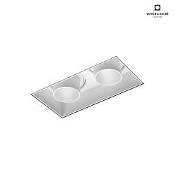 LED Einbaustrahler SNEAK TRIMLESS 2.0, 350/500mA, 2x 7/10W 3000K, CRi >90, wei