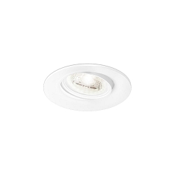 Recessed spot SPINEO 1.0 PAR16, IP20, GU10 max. 12W, with leaf springs, white
