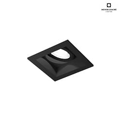 LED Einbaustrahler PLANO PETIT ADJUSTABLE 1.0, 350mA, 6W 3000K, CRi >90, schwarz