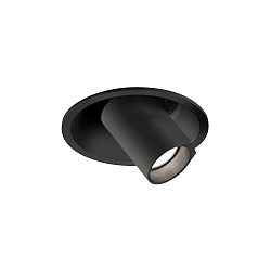 Luce da incasso BLIEK PETIT CEILING REC 1.0 IP20, nero opaco  6W 500lm 3000K 20-40 20-40 CRI 90-100