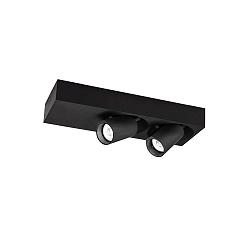 Spot BLIEK PETIT CEILING SURF 2.0 IP20, noir mat gradable