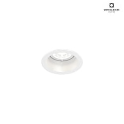 LED Recessed spot DEEP BIJOU 1.0, IP20, 250mA, 18V, 4.5W 2700K, CRi >90, white