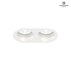 LED Recessed spot DEEP BIJOU 1.0, IP20, 250mA, 18V, 9W 2700K, CRi >90, white