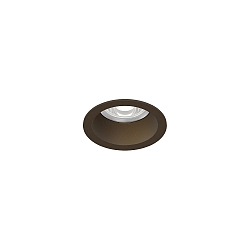 LED Einbaustrahler DEEP BIJOU IP65 CEILING REC 1.0 LED, 1-flammig, 3000K Q 5W 500mA 8V CRI90, bronze