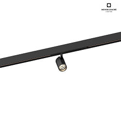 LED Track spot CENO ON TRACK 1.0 for STREX SYSTEM 48V, 3000K, DALI dimmable, black