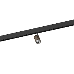 LED Schienenstrahler CENO ON STREX 1.0, 48V, 9,2W, IP20, DALI dimmbar, 3000K, 510lm, schwarz/bronze