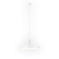 Luci a sospesione ROOMOR OFFICE CABLE SUSP 1.0 OPAL IP20, bianco opaco dimmerabile