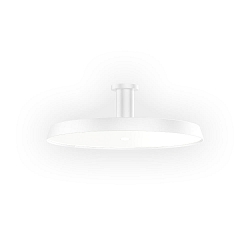 Luminaire de plafond ROOMOR OFFICE CEILING SURF 1.0 MICROPRISM contrlable par DALI, UGR < 19 IP20, blanc mat gradable