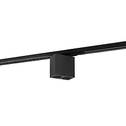 LED 1-Phasen Strahler PIRRO SPOT ON TRACK 2.0, 2-flammig, 11W, IP20, 2700K, 675lm, schwarz