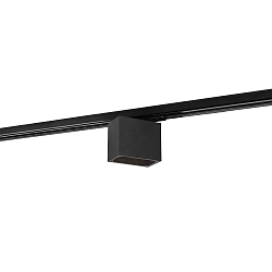 LED 1-Phasen Strahler PIRRO OPAL ON TRACK 2.0, 2-flammig, 6,6W, IP20, 3000K, 240lm, schwarz