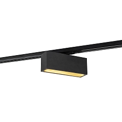 LED 1-Phasen Strahler PIRRO OPAL ON TRACK 4.0, 4-flammig, 12W, IP20, 2700K, 685lm, schwarz/gold