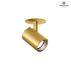 LED Einbaustrahler CENO 1.0, 2700K, CRi >90, dreh/schwenkbar, dimmbar, gold