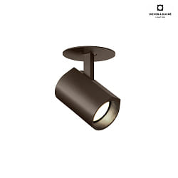 LED Einbaustrahler CENO 1.0, 1800-2700K, CRi >95, dreh/schwenkbar, dimmbar, bronze