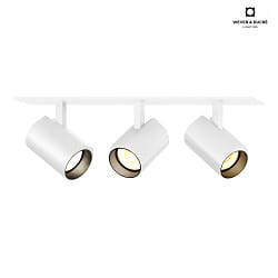 LED Einbaustrahler CENO 3.0, 3-flammig, 2700K, CRi >90, dreh/schwenkbar, dimmbar, wei