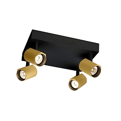 Spot CENO CEILING SURF 4.1 IP20, or, noir mat gradable