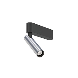 Spot MATCH CEILING SURF 1.0 IP20, aluminium, noir mat 